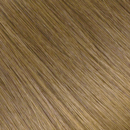 shade couleur chatain framed hair Cool toned light brown with subtitle golden tone (#4)