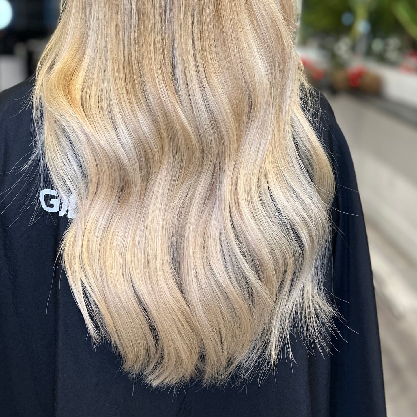 cashmere hair extension blonde montreal