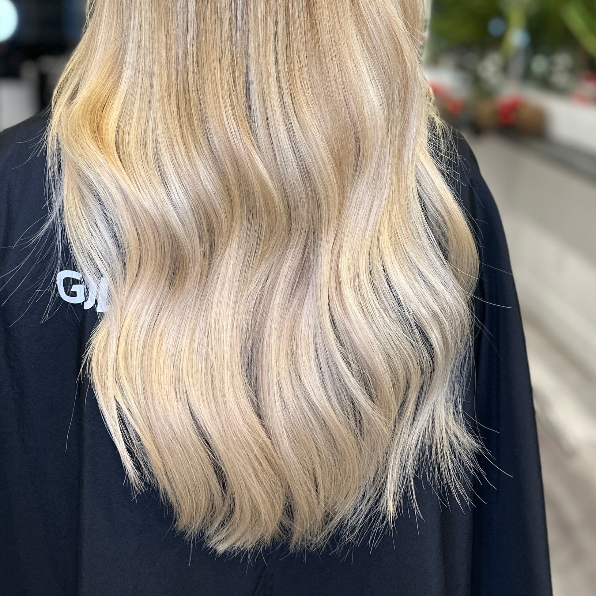 cashmere hair extension blonde montreal