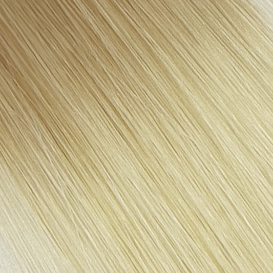 cashmere shade framed hair extensions Blend of Candle Veil and Vanilla (#18/60)